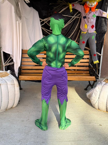 Disfraz Hulk para niños – Traje acolchado con músculos y máscara