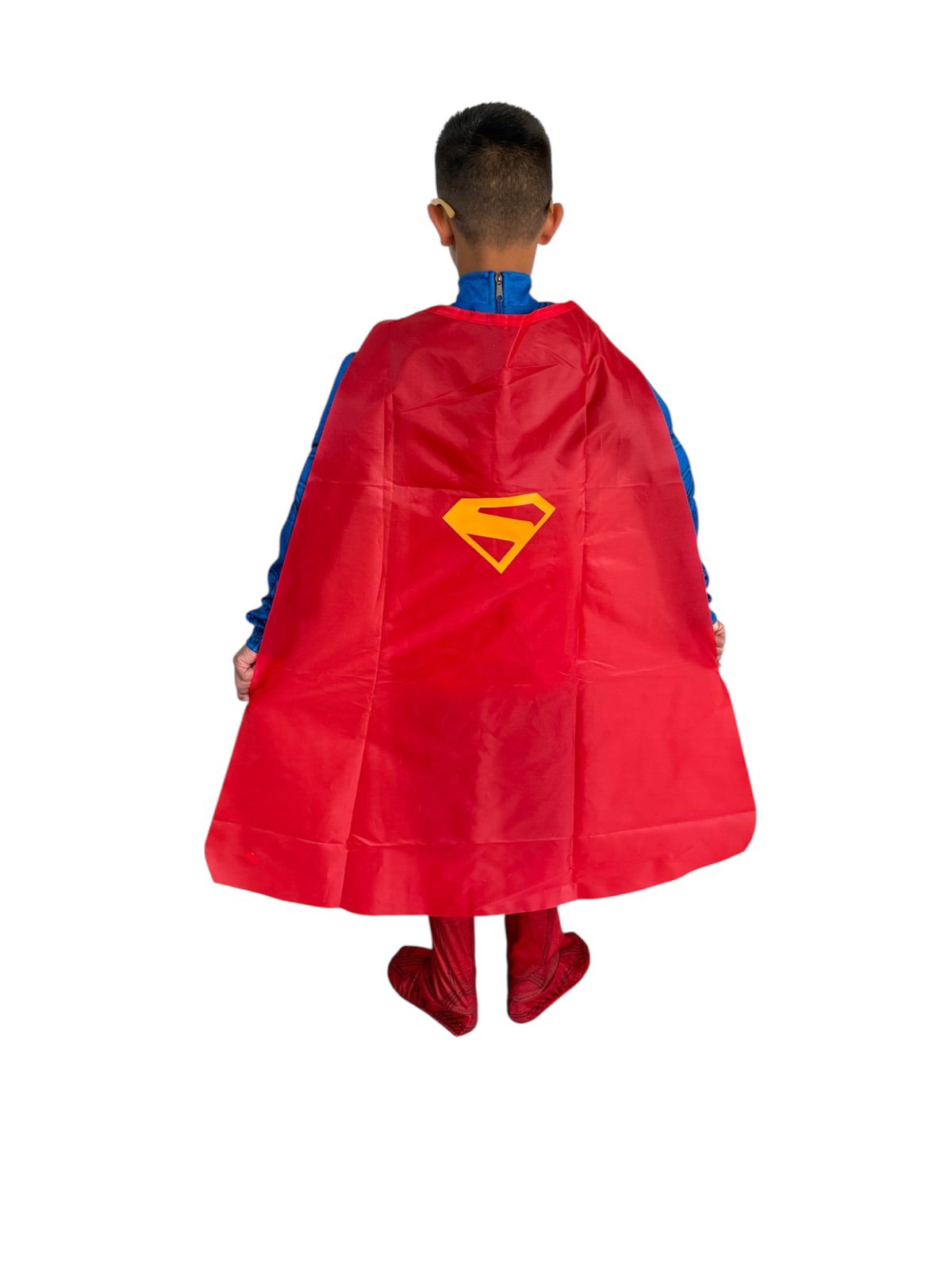 🦸‍♂️ Disfraz Superman Clásico Infantil + Capa para Mascota 🐶 | Acolchado y Envío Gratis en Colombia