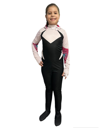 Disfraz Spider-Gwen Niña | Traje Completo con Máscara