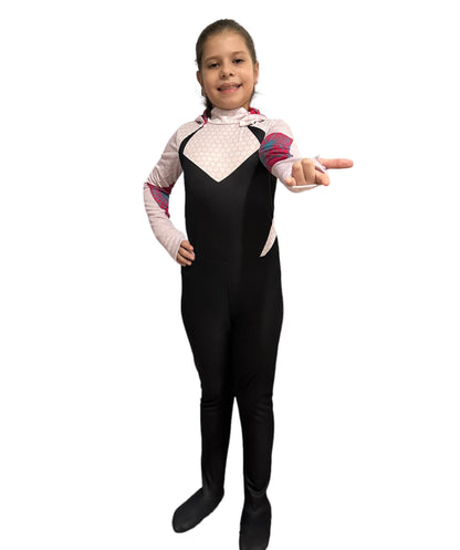 Disfraz Spider-Gwen Niña | Traje Completo con Máscara