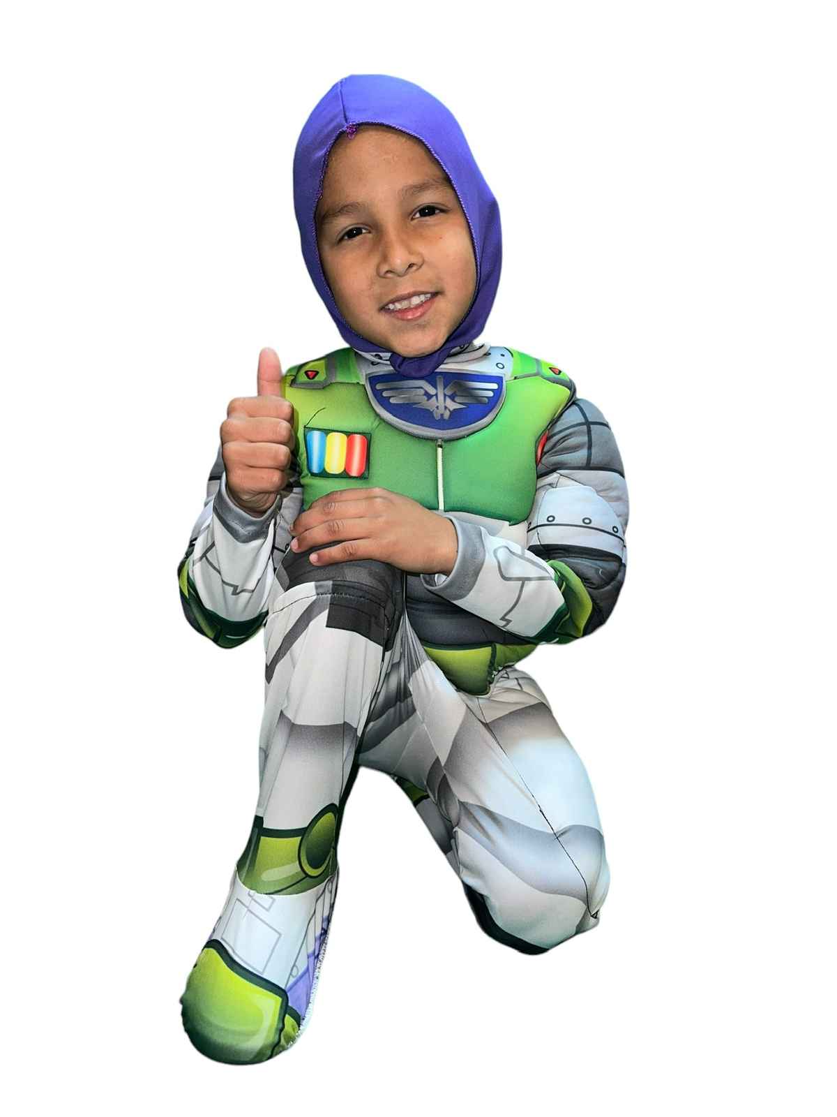 Disfraz Buzz Lightyear para niños – Traje acolchado inspirado en Toy Story